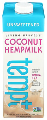 Living Harvest Coconut Hempmlk Unsweet - 32 Oz