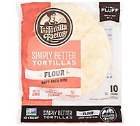 La Tortilla Factory Tortillas Flour Soft Taco Size Bag 10 Count - 15.87 Oz