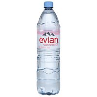 evian Natural Spring Water Bottle - 1.5 Liter - Image 2