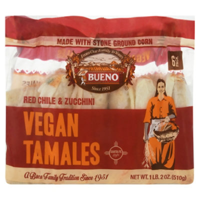 Bueno Tamale Red Chile Vegetabl - 18 Oz - Image 3
