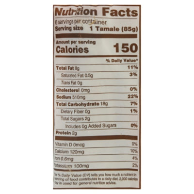 Bueno Tamale Red Chile Vegetabl - 18 Oz - Image 4