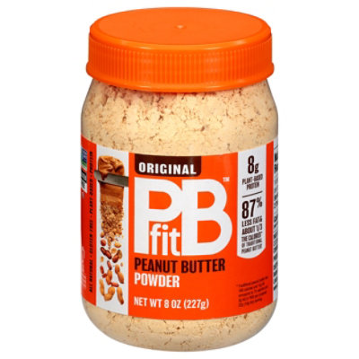 Better Body Foods Peanut Butter Powder - 8 Oz - Image 1