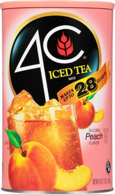 4C Foods Iced Tea Mix Peach - 70.3 Oz - Image 2