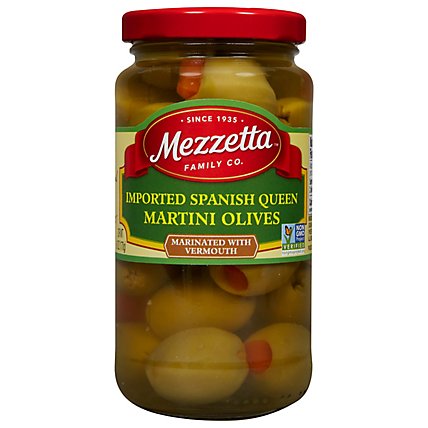 Mezzetta Olives Martini Imported Spanish Queen - 6 Oz - Image 3