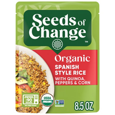 SEEDS OF CHANGE Organic Rice Spanish Style - 8.5 Oz - Image 1