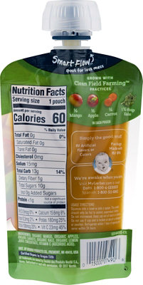 Gerber 2nd Foods Organic Mango Apple Carrot Kale Baby Food Pouch - 3.5 Oz - Image 2
