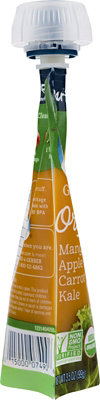 Gerber 2nd Foods Organic Mango Apple Carrot Kale Baby Food Pouch - 3.5 Oz - Image 3