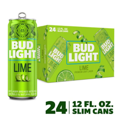 Bud Light Lime Beer In Cans - 24-12 Fl. Oz. - Image 1