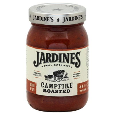 Jardines Salsa Campire Roasted Medium Jar - 16 Oz - Image 1