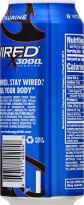 WIRED Energy Supplement Extreme Maximum Taurine - 16 Fl. Oz. - Image 6