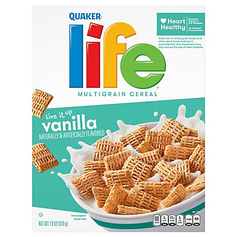 Life Cereal Multigrain Vanilla - 13 Oz