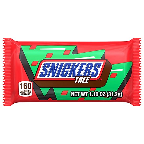 Snickers Candy Bar Christmas Tree - 1.1 Oz