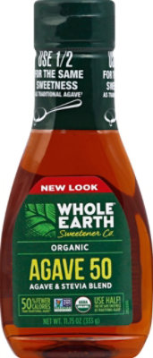 Whole Earth Organic Blue Agave & Stevia Blend - 11.75 Oz - Image 2