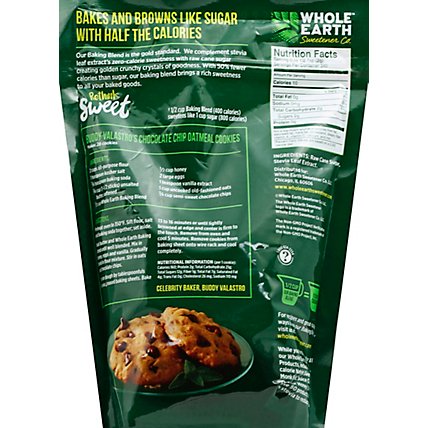 Whole Earth Baking Blend Raw Sugar & Stevia Blend - 1.5 Lb - Image 3