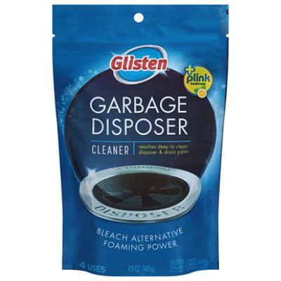 Glisten Disposer Care Foaming Cleaner Disposer & Drain Plus Bleach Alternative Lemon - 4 Count - Image 3