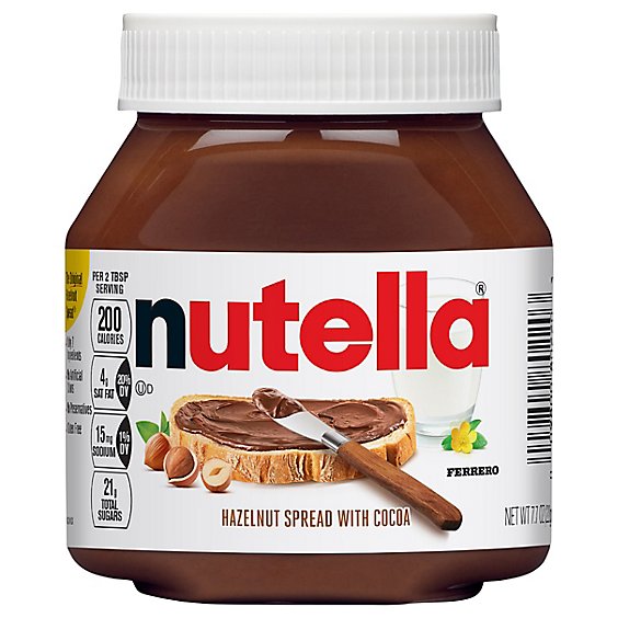 Nutella Spread Hazelnut Cocoa - 7.7 Oz