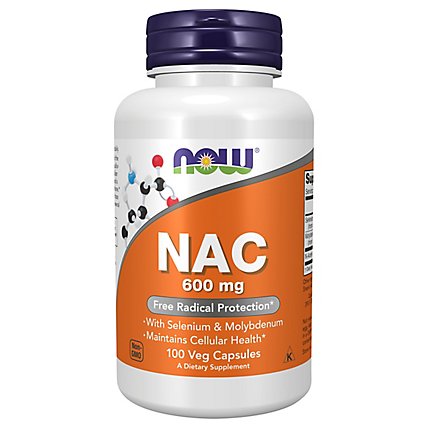 Nac-Acetyl Cysteine 600mg 100 Vcaps - 100 Count - Image 3
