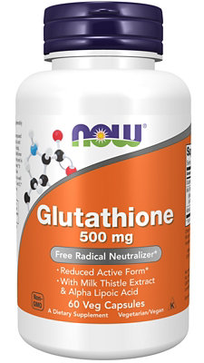 Glutathione 500mg 60 Vcaps - 60 Count - Image 1