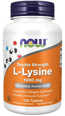 L-Lysine 1000mg 100 Tabs - 100 Count - Image 1