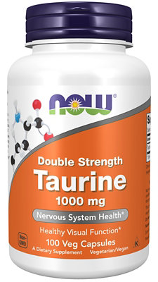 Taurine 1000mg 100 Vcaps - 100 Count - Image 1