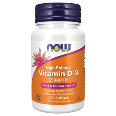 Vit D-3 2000iu    120 Sgels - 120 Count - Image 3