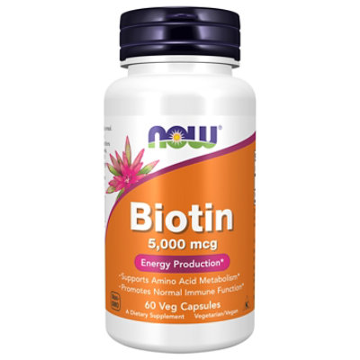 Biotin 5000mcg   60 Vcaps - 60 Count