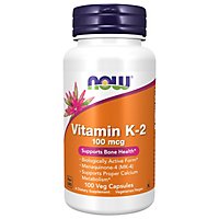Vitamin  K-2 100mcg  100vcaps - 100 Count - Image 2
