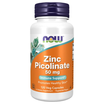 Zinc Picolinate 50mg  120 Vcaps - 120 Count