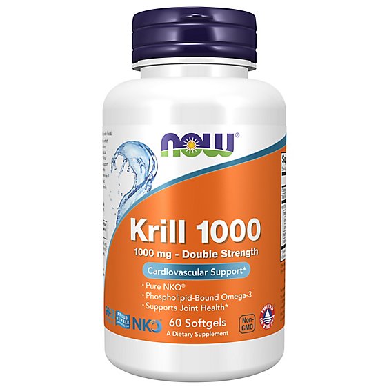 Krill Oil Neptune 1000mg  60 Sgels - 60 Count