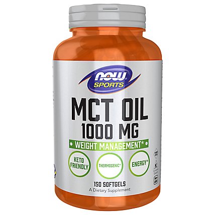 Mct Oil 1000 Mg Softgels 150 Sgels - 150 Count - Image 1
