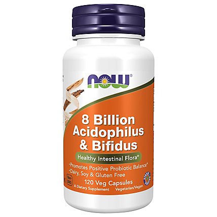 8 Billion Acidoph/Bifidus 120 Vcaps - 120 Count - Image 2