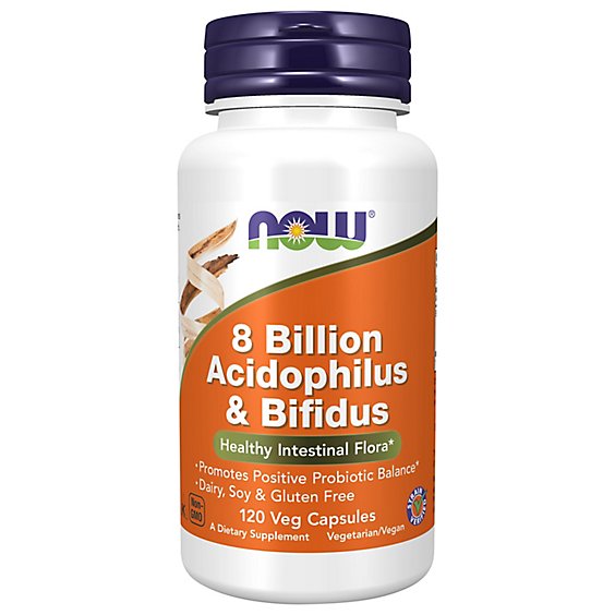 8 Billion Acidoph/Bifidus 120 Vcaps - 120 Count