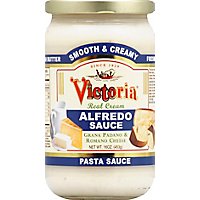 Victoria Sauce Alfredo Jar - 16 Oz - Image 2