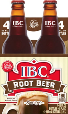 IBC Made With Sugar Root Beer Soda Bottle - 4-12 Fl. Oz. - Image 6