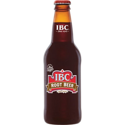IBC Made With Sugar Root Beer Soda Bottle - 4-12 Fl. Oz. - Image 1