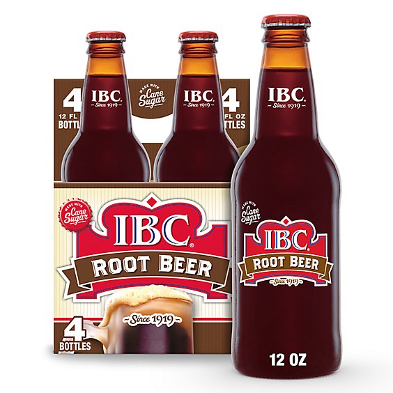 IBC Soda Root Beer - 4-12 Fl. Oz.