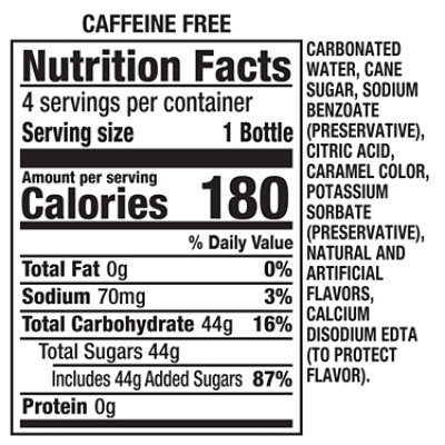 IBC Made With Sugar Cream Soda Bottle - 4-12 Fl. Oz. - Image 3