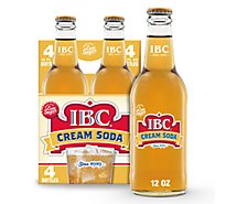 IBC Made With Sugar Cream Soda Bottle - 4-12 Fl. Oz.