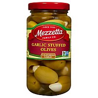 Mezzetta Olives Stuffed Garlic - 6 Oz - Image 1