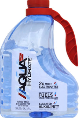 AQUAhydrate Enhanced Water with Electrolytes PH9+ - 1 Gallon - Image 2