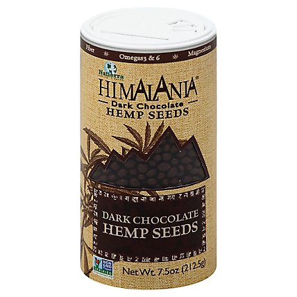 Natierra Himalania Hemp Seeds Dark Chocolate - 7.5 Oz - Image 1