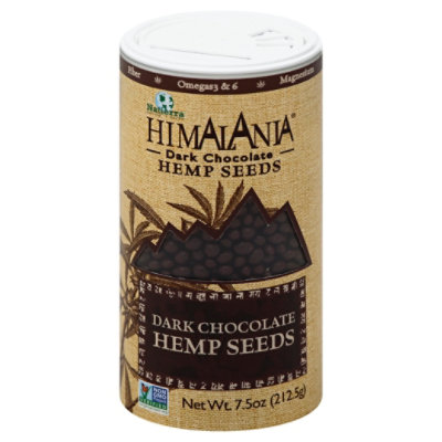 Natierra Himalania Hemp Seeds Dark Chocolate - 7.5 Oz