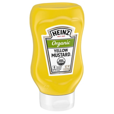 Heinz Organic Yellow Mustard - 8 Oz - Image 4