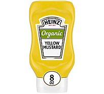 Heinz Mustard Yellow Organic - 8 Oz