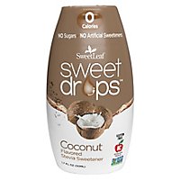 Sweetleaf Sweet Drop Coconut Flavored Natural Stevia Sweetener - 1.7 Oz - Image 3