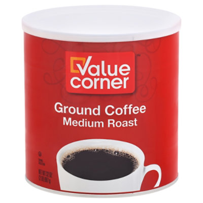 Value Corner Coffee Ground Medium Roast - 32 Oz - Image 3