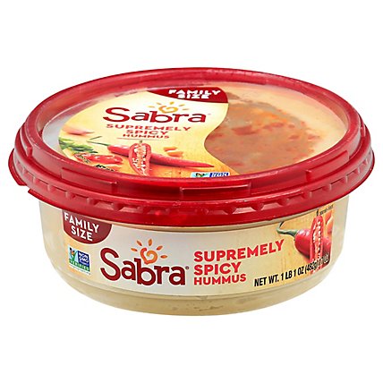 Sabra Supremely Spicy Hummus Family Size - 17 Oz - Image 1