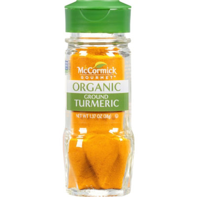 McCormick Gourmet Organic Ground Turmeric - 1.37 Oz - Image 1