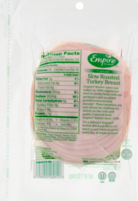 Empire Slices Roasted Turkey Breast - 7 Oz - Image 6