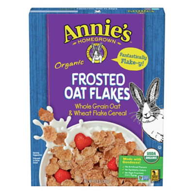Annies Homegrown Cereal Organic Frosted Oat Flakes - 10.8 Oz - Image 3